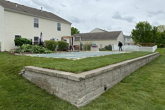 retaining wall belleville il